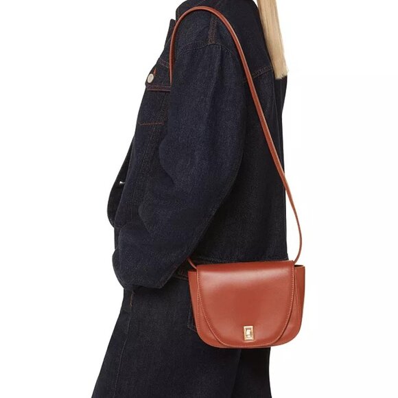 Whistles Carlota Turnlock Satchel - Picture 3 of 9